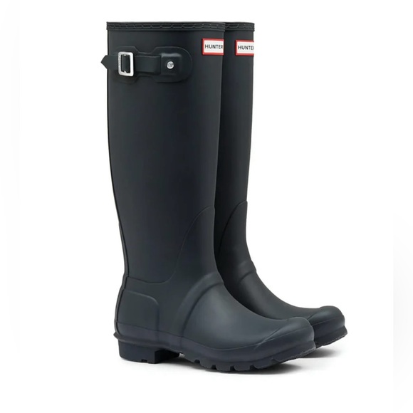 Hunter Shoes - Hunter Black Tall Rain Boots